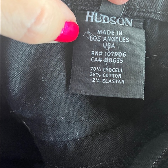 Hudson black wax coated skinny jeans - Picture 11 of 11